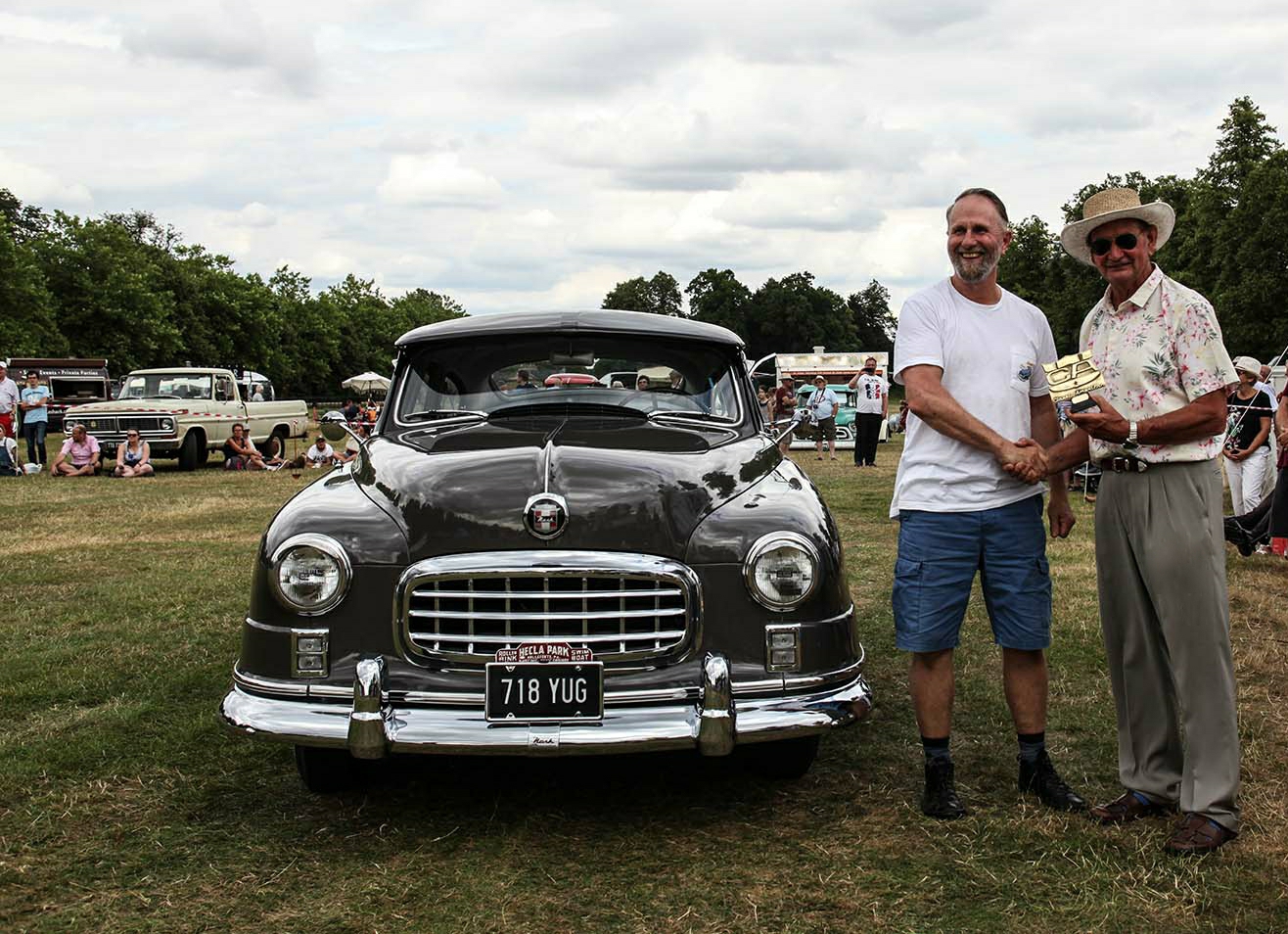 Classic American Magazine Car of the Year Heat Winner -- 1950 Nash Airflyte Ambassador – Sven Larson